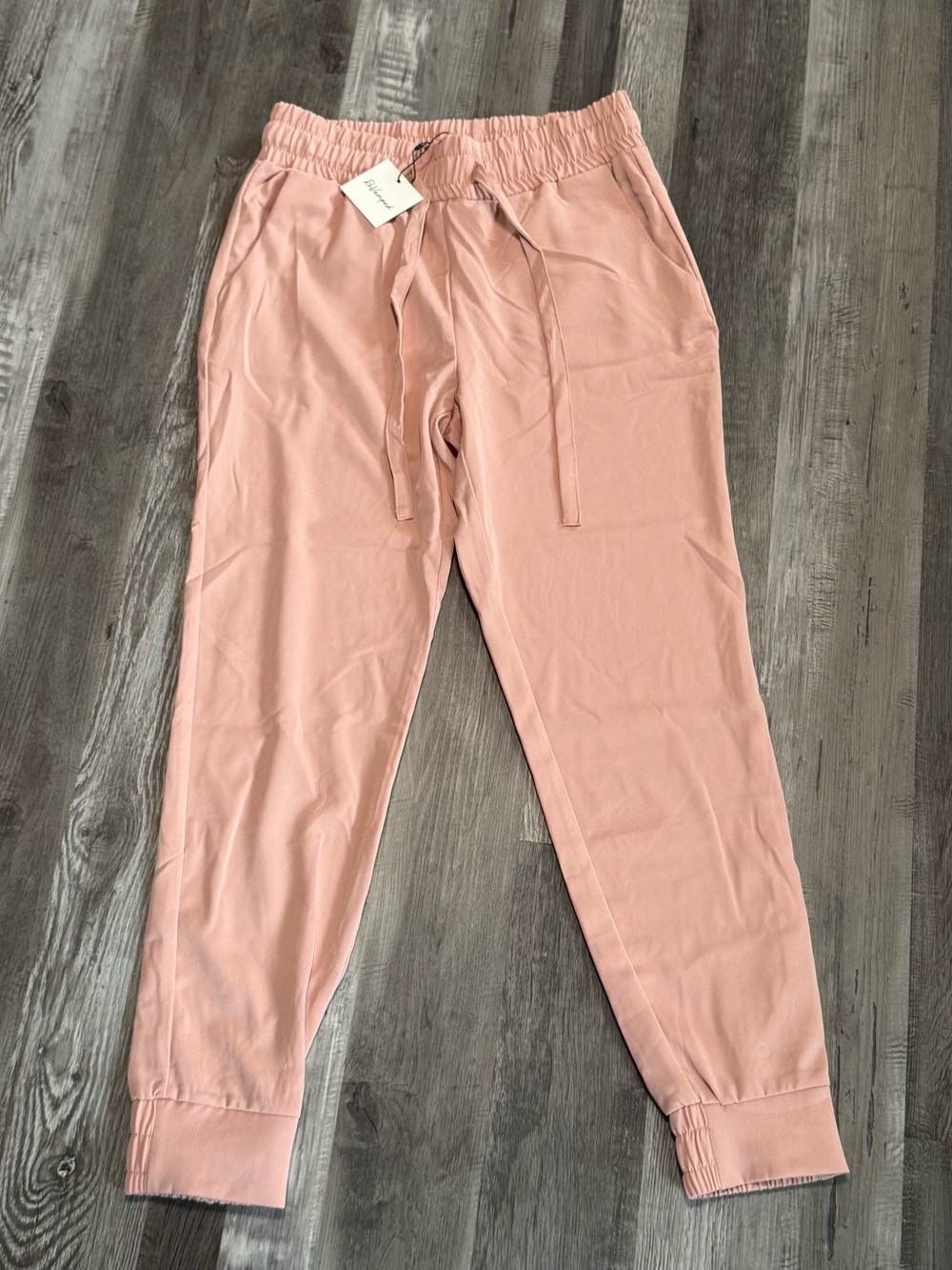 Revamped - Light Pink Drawstring Jogger Pants size 1